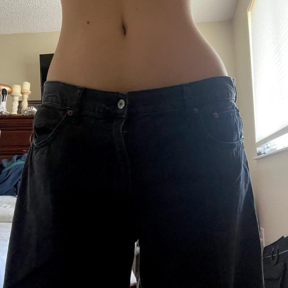 Abercrombie Low Rise Ultra Loose Jean